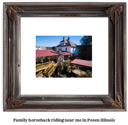 family horseback riding near me in Posen, Illinois